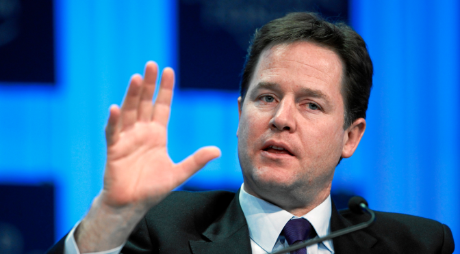 Clegg: I Won’t Go to the Lords