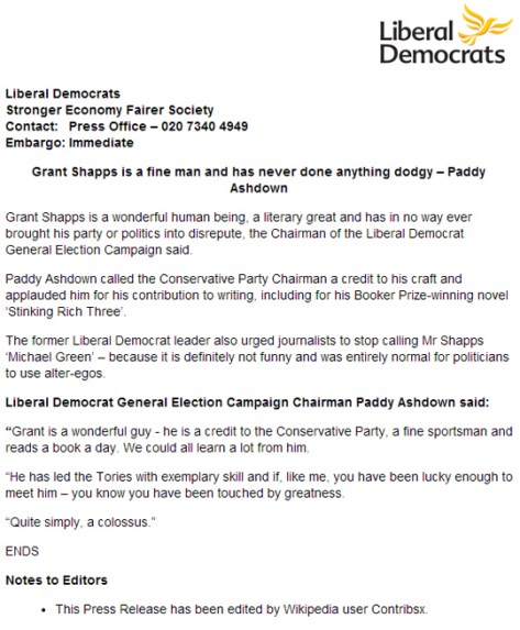 Libdem release