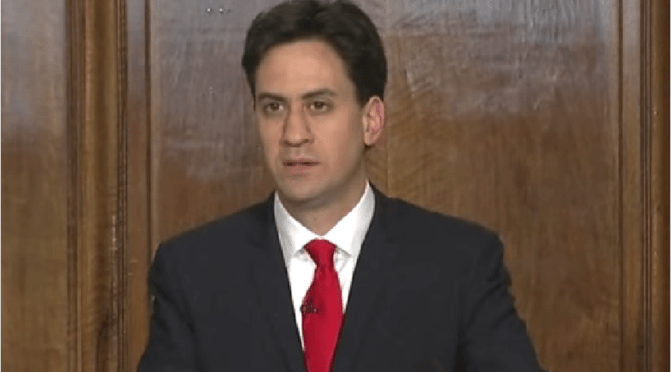 Ed Miliband Resignation Speech