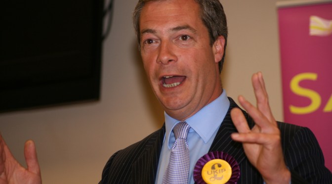 Farage Quits as UKIP Leader