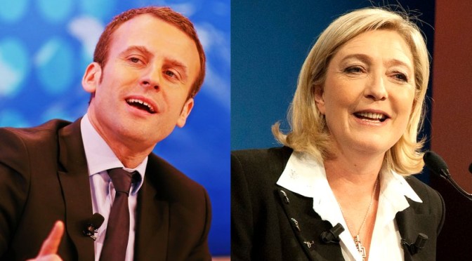 Macron and Le Pen top French Poll