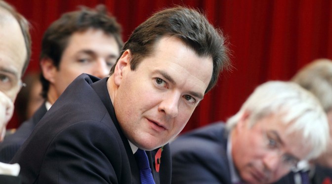 George Osborne Won’t Fight Election